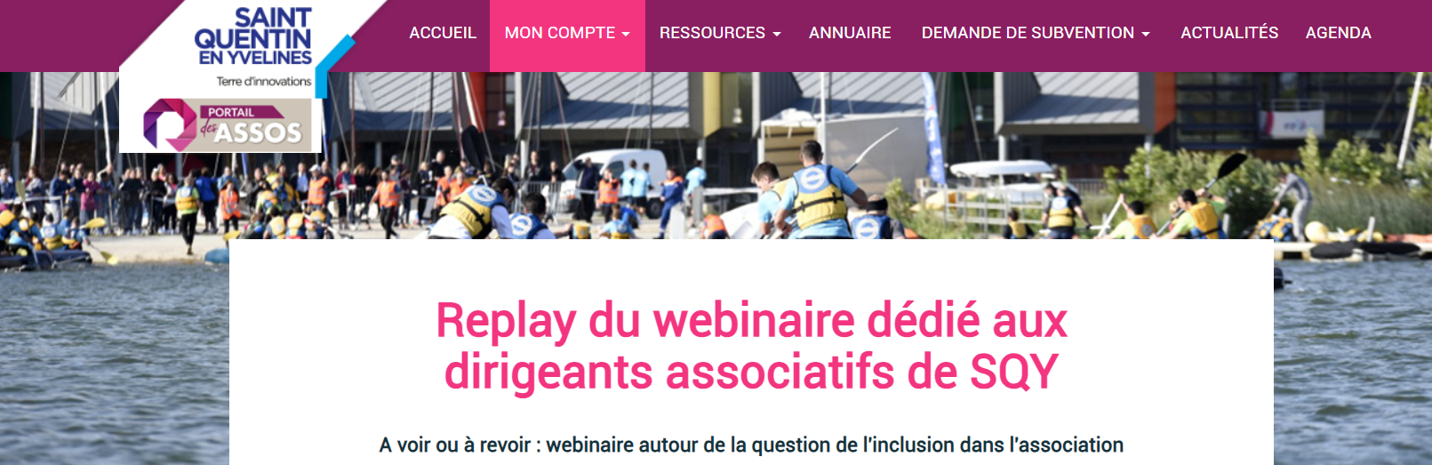 image du post '[Replay] Webinaire SQY - Et si l'inclusion devenait un enjeu de développement ? '